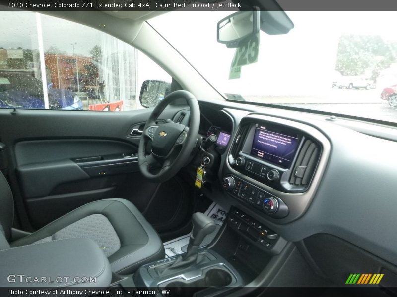 Cajun Red Tintcoat / Jet Black 2020 Chevrolet Colorado Z71 Extended Cab 4x4