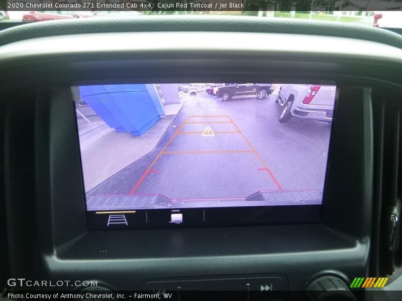 Cajun Red Tintcoat / Jet Black 2020 Chevrolet Colorado Z71 Extended Cab 4x4