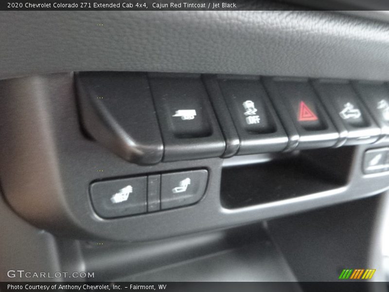 Cajun Red Tintcoat / Jet Black 2020 Chevrolet Colorado Z71 Extended Cab 4x4