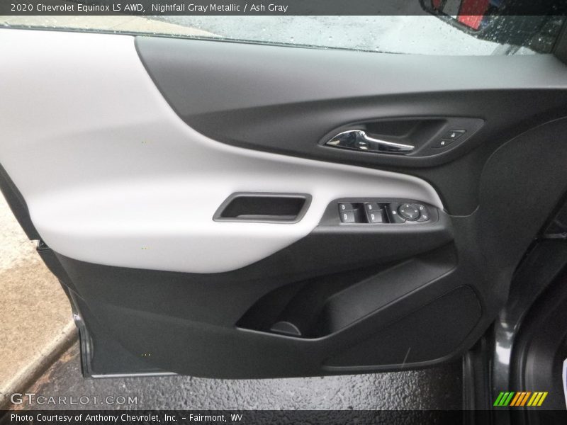 Nightfall Gray Metallic / Ash Gray 2020 Chevrolet Equinox LS AWD