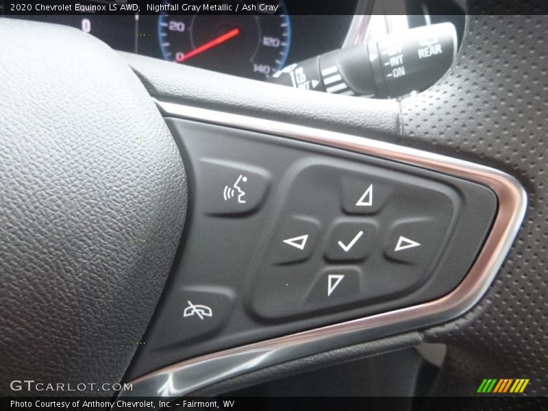 Nightfall Gray Metallic / Ash Gray 2020 Chevrolet Equinox LS AWD