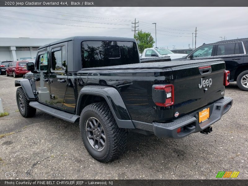 Black / Black 2020 Jeep Gladiator Overland 4x4