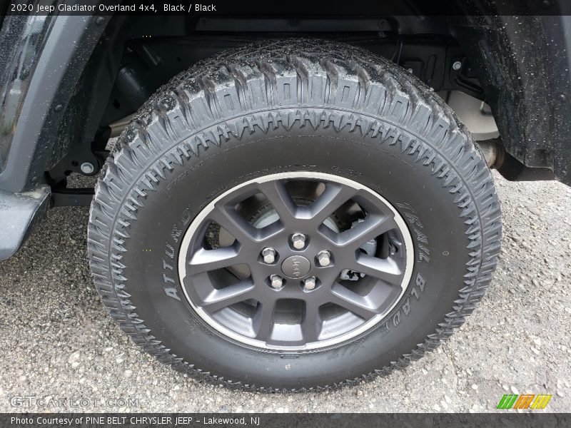 Black / Black 2020 Jeep Gladiator Overland 4x4