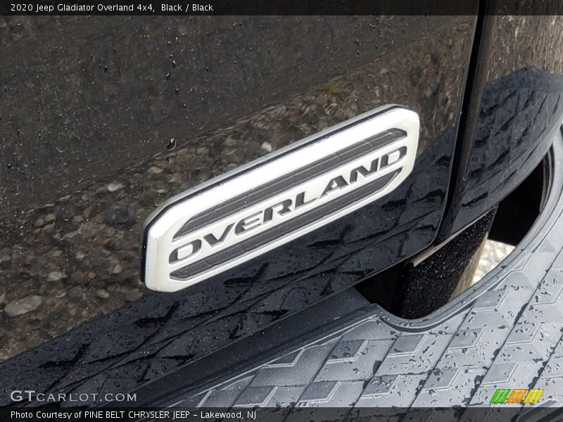 Black / Black 2020 Jeep Gladiator Overland 4x4