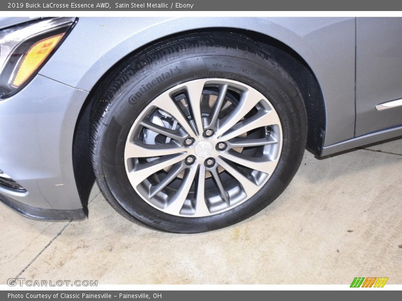 Satin Steel Metallic / Ebony 2019 Buick LaCrosse Essence AWD