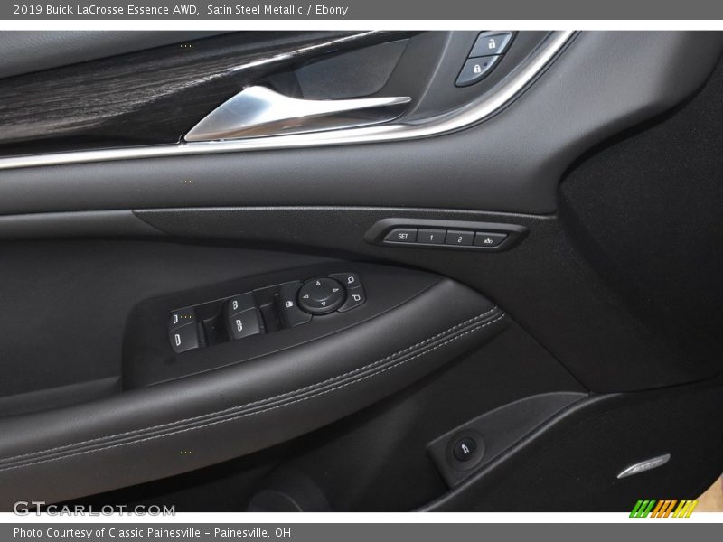 Satin Steel Metallic / Ebony 2019 Buick LaCrosse Essence AWD
