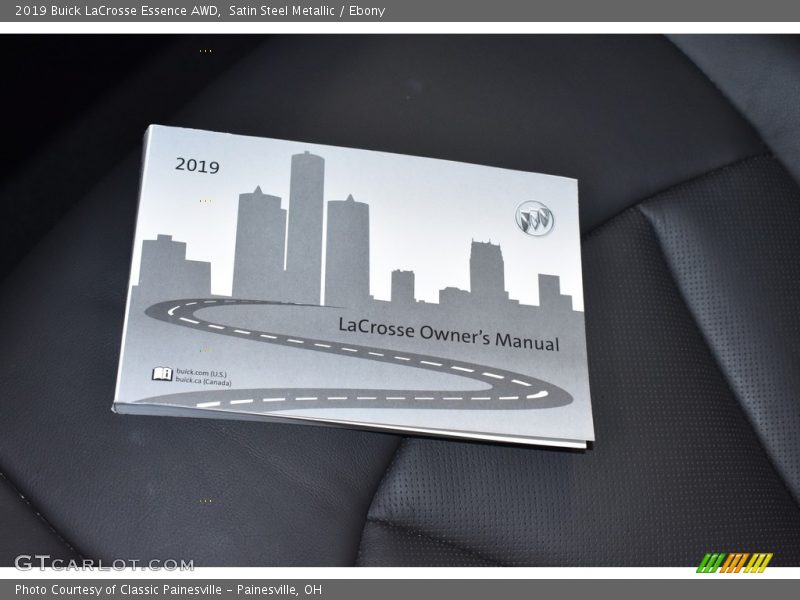 Satin Steel Metallic / Ebony 2019 Buick LaCrosse Essence AWD