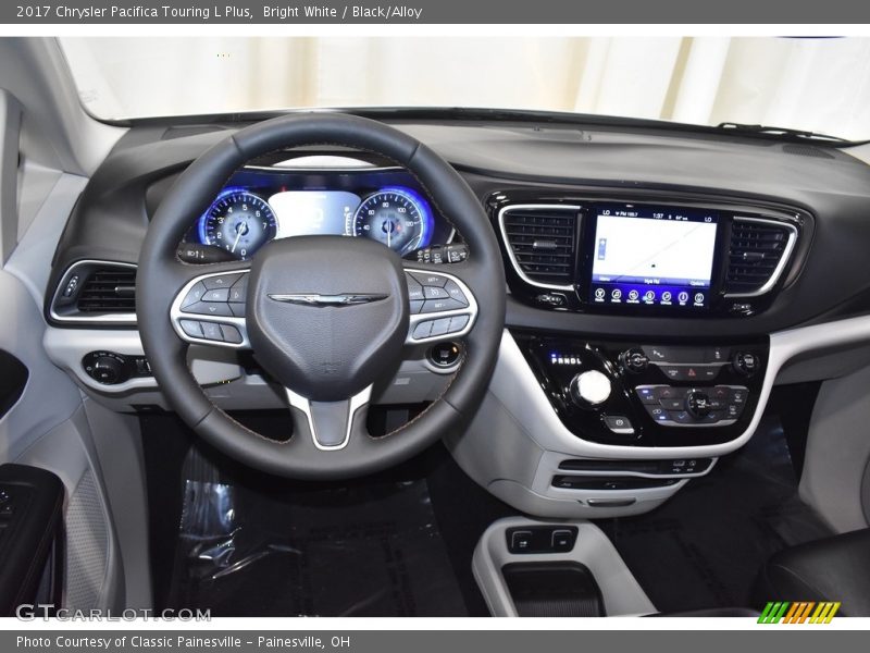 Bright White / Black/Alloy 2017 Chrysler Pacifica Touring L Plus