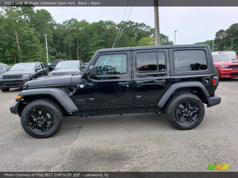  2020 Wrangler Unlimited Sport 4x4 Black