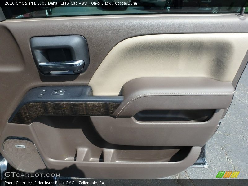 Onyx Black / Cocoa/Dune 2016 GMC Sierra 1500 Denali Crew Cab 4WD