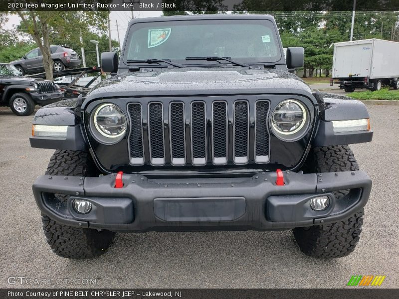 Black / Black 2020 Jeep Wrangler Unlimited Rubicon 4x4