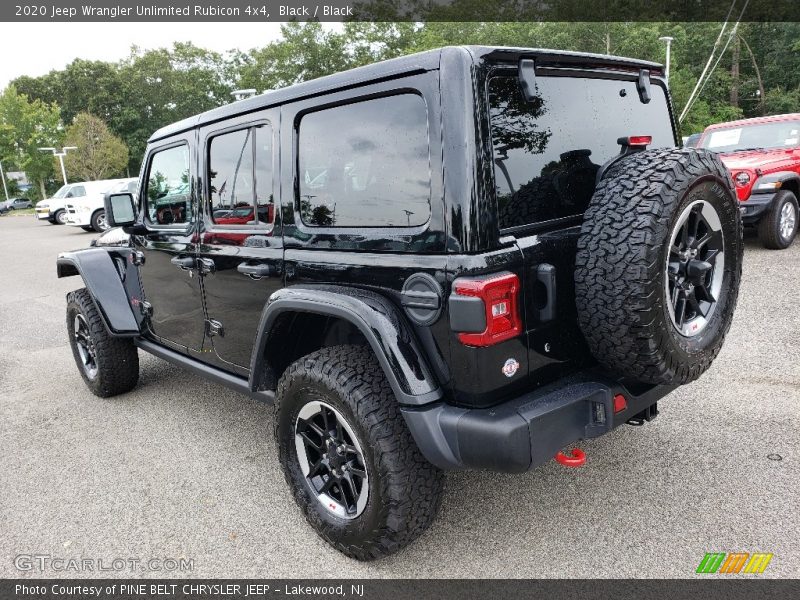 Black / Black 2020 Jeep Wrangler Unlimited Rubicon 4x4