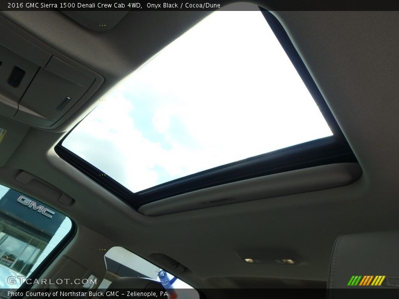 Onyx Black / Cocoa/Dune 2016 GMC Sierra 1500 Denali Crew Cab 4WD