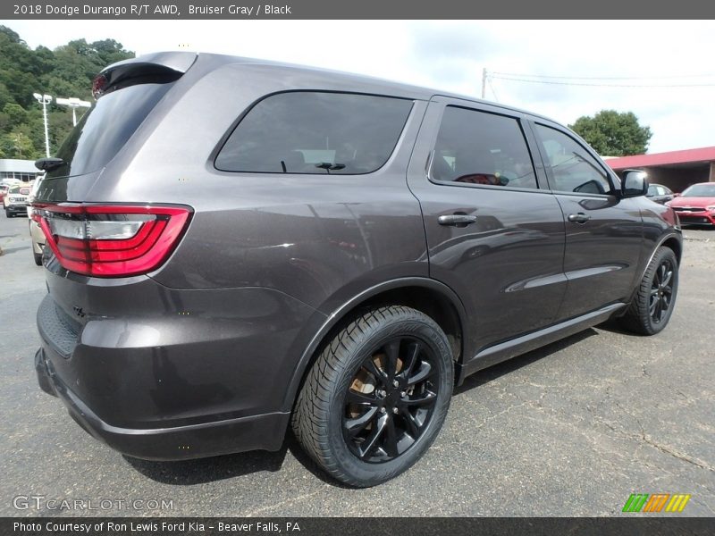 Bruiser Gray / Black 2018 Dodge Durango R/T AWD