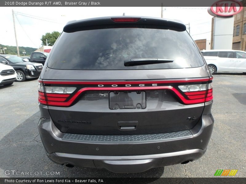 Bruiser Gray / Black 2018 Dodge Durango R/T AWD
