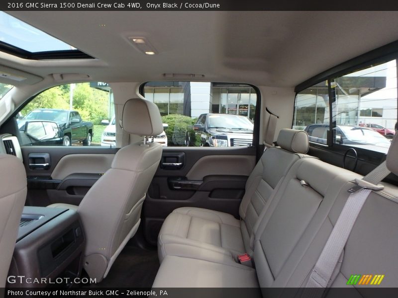 Onyx Black / Cocoa/Dune 2016 GMC Sierra 1500 Denali Crew Cab 4WD