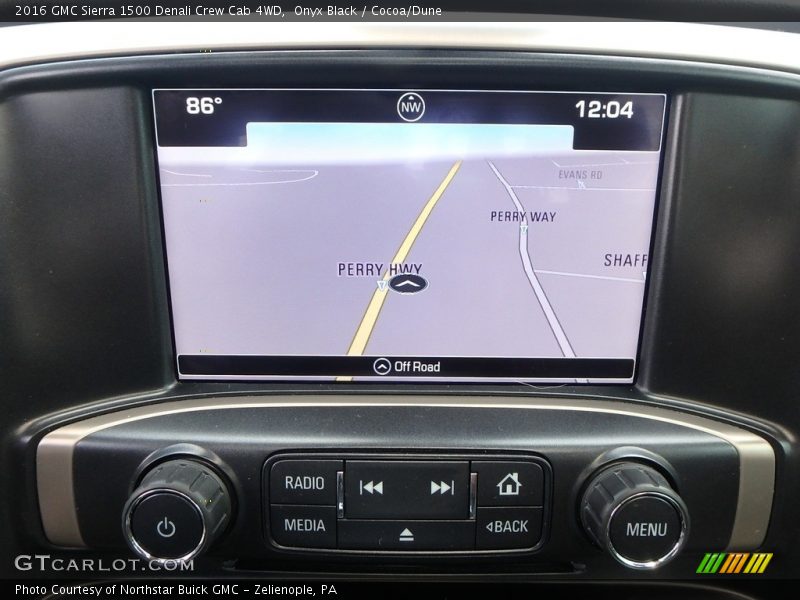 Onyx Black / Cocoa/Dune 2016 GMC Sierra 1500 Denali Crew Cab 4WD