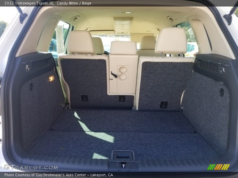 Candy White / Beige 2012 Volkswagen Tiguan SE