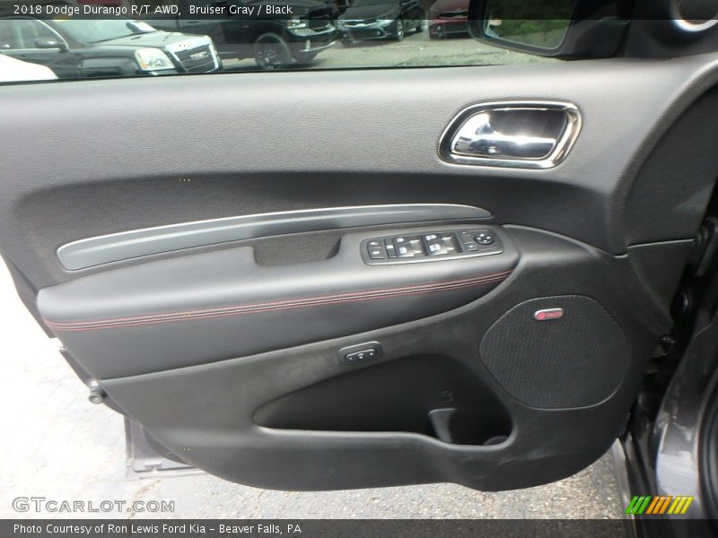 Bruiser Gray / Black 2018 Dodge Durango R/T AWD