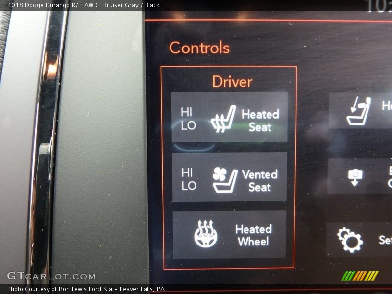 Bruiser Gray / Black 2018 Dodge Durango R/T AWD