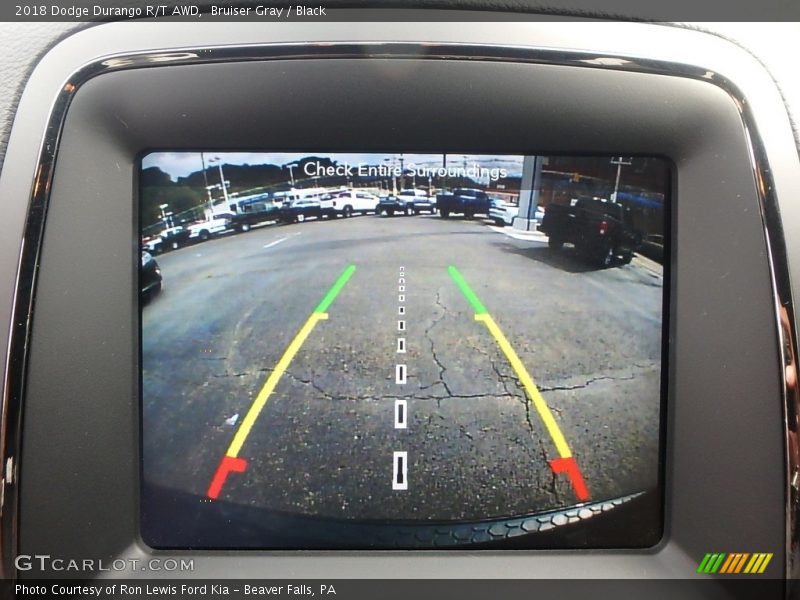 Bruiser Gray / Black 2018 Dodge Durango R/T AWD