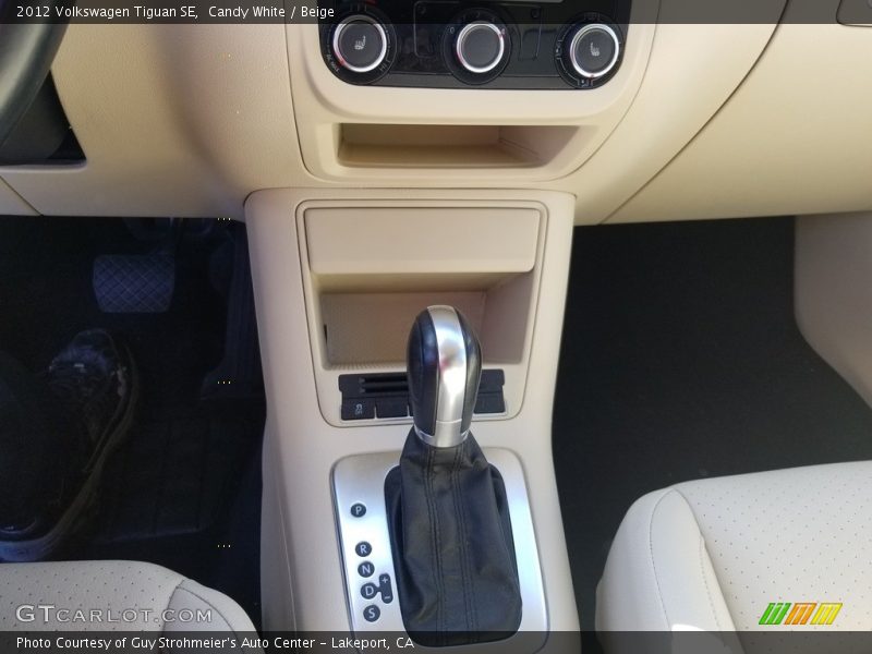 Candy White / Beige 2012 Volkswagen Tiguan SE