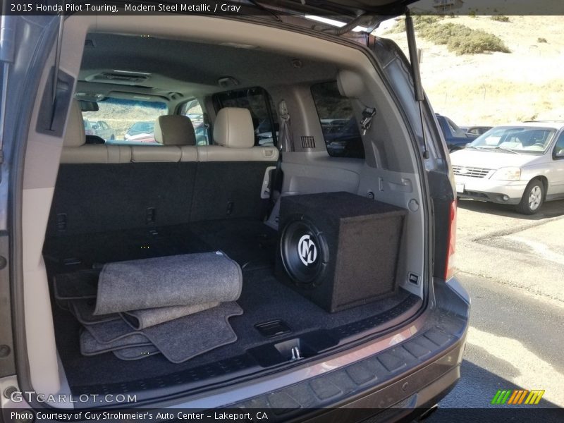 Modern Steel Metallic / Gray 2015 Honda Pilot Touring