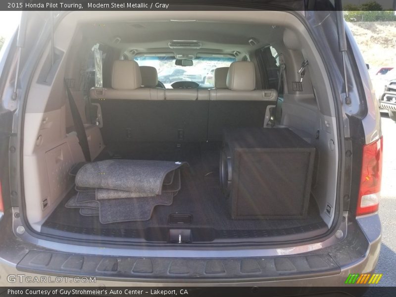 Modern Steel Metallic / Gray 2015 Honda Pilot Touring