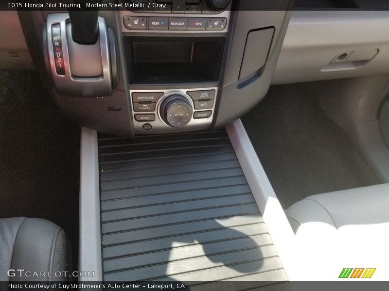 Modern Steel Metallic / Gray 2015 Honda Pilot Touring