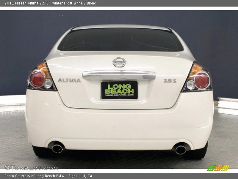 Winter Frost White / Blond 2011 Nissan Altima 2.5 S