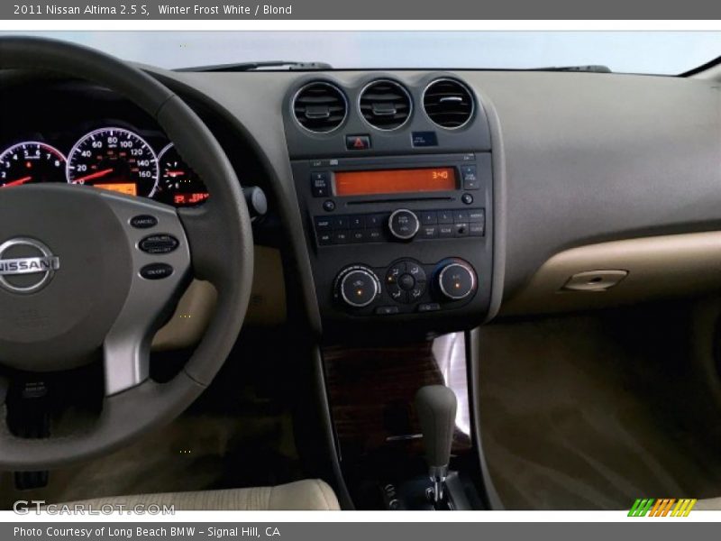 Winter Frost White / Blond 2011 Nissan Altima 2.5 S