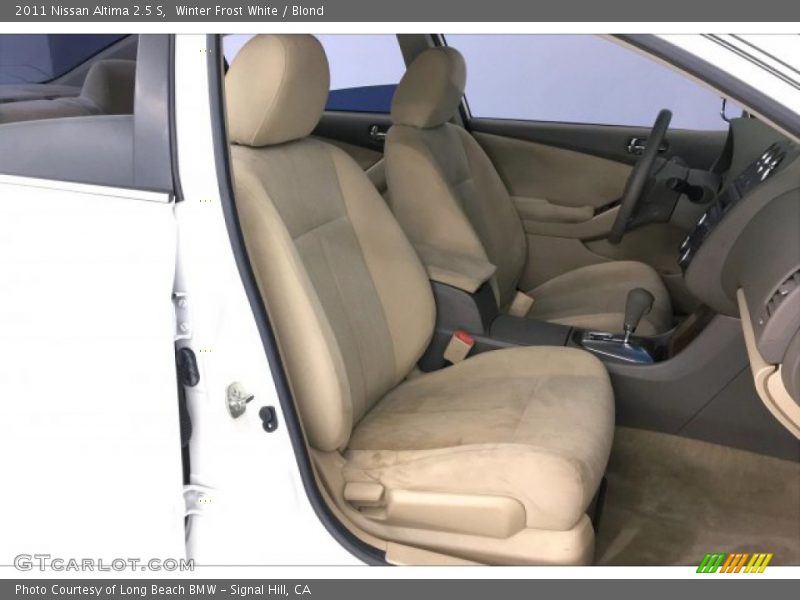 Winter Frost White / Blond 2011 Nissan Altima 2.5 S