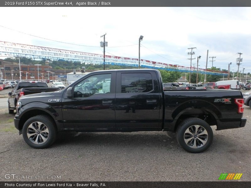 Agate Black / Black 2019 Ford F150 STX SuperCrew 4x4