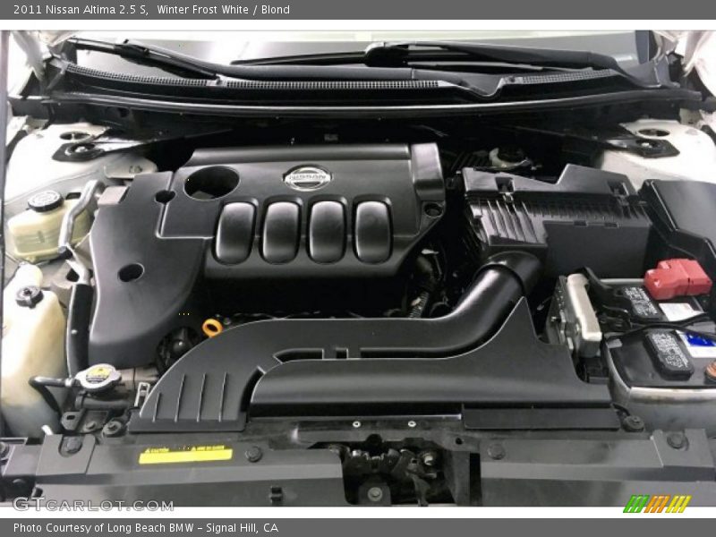 Winter Frost White / Blond 2011 Nissan Altima 2.5 S