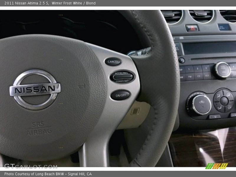 Winter Frost White / Blond 2011 Nissan Altima 2.5 S