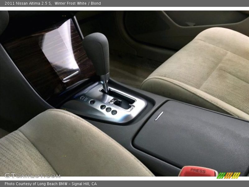 Winter Frost White / Blond 2011 Nissan Altima 2.5 S
