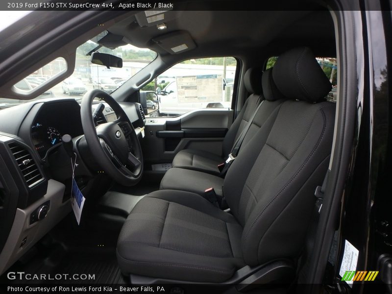 Agate Black / Black 2019 Ford F150 STX SuperCrew 4x4