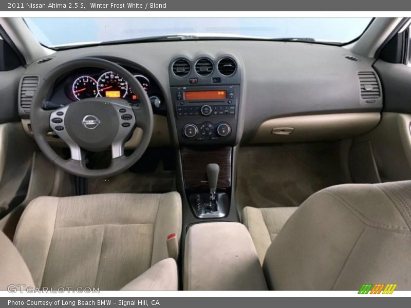 Winter Frost White / Blond 2011 Nissan Altima 2.5 S