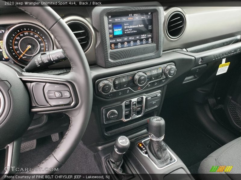Black / Black 2020 Jeep Wrangler Unlimited Sport 4x4