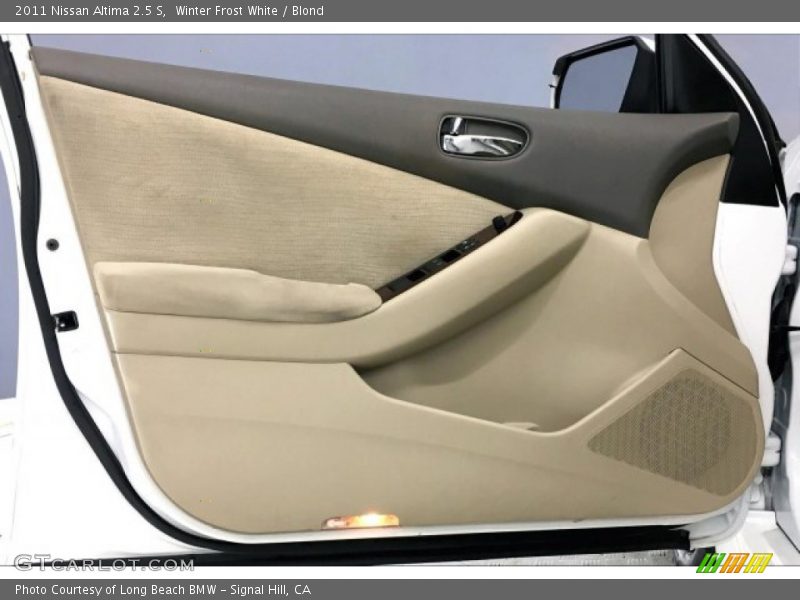 Winter Frost White / Blond 2011 Nissan Altima 2.5 S