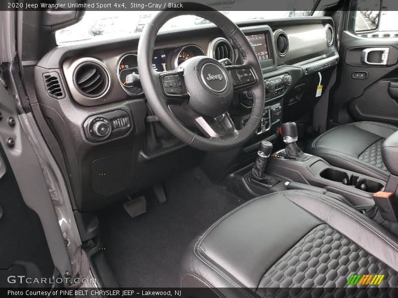 Sting-Gray / Black 2020 Jeep Wrangler Unlimited Sport 4x4