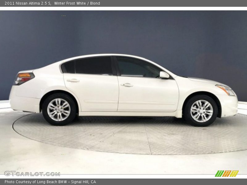 Winter Frost White / Blond 2011 Nissan Altima 2.5 S