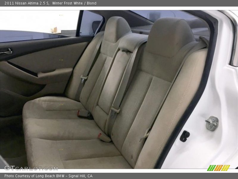 Winter Frost White / Blond 2011 Nissan Altima 2.5 S