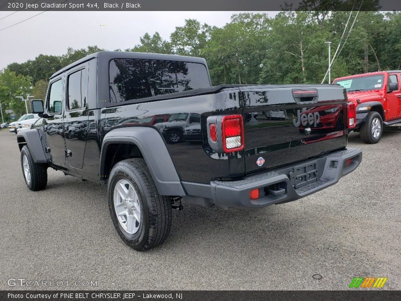 Black / Black 2020 Jeep Gladiator Sport 4x4