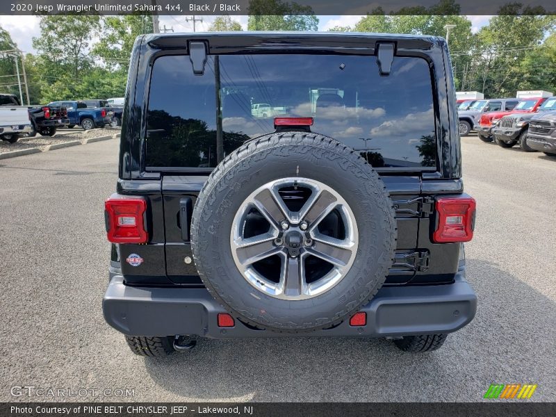 Black / Black 2020 Jeep Wrangler Unlimited Sahara 4x4