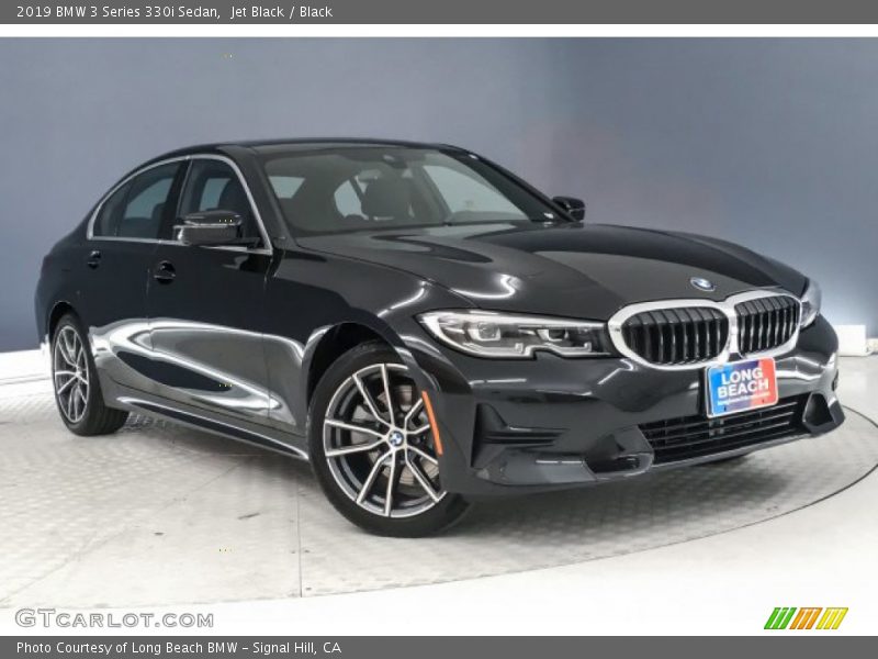 Jet Black / Black 2019 BMW 3 Series 330i Sedan