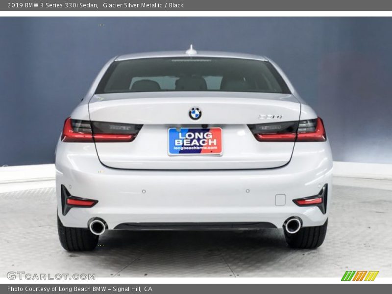 Glacier Silver Metallic / Black 2019 BMW 3 Series 330i Sedan