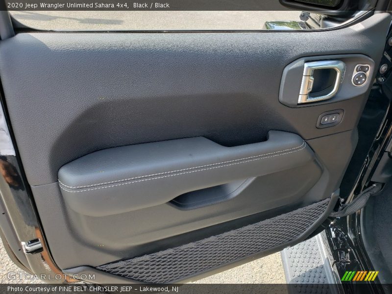 Black / Black 2020 Jeep Wrangler Unlimited Sahara 4x4