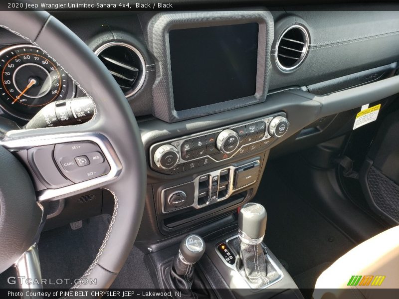 Black / Black 2020 Jeep Wrangler Unlimited Sahara 4x4