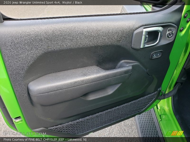Door Panel of 2020 Wrangler Unlimited Sport 4x4